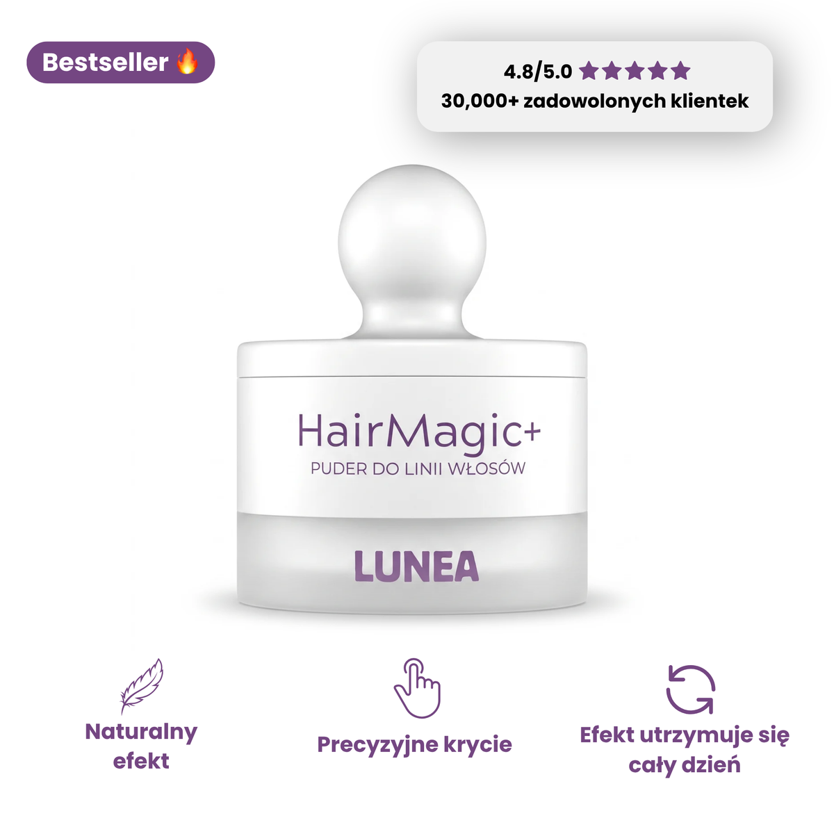 Lunea™ Puder Korekcyjny do Włosów